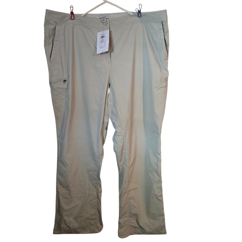 L.L. Bean Women's Chino-Style Pants - Light Khaki